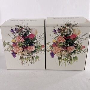 Topiary Arranger Hand Blown Candle and Flower Holder Vases